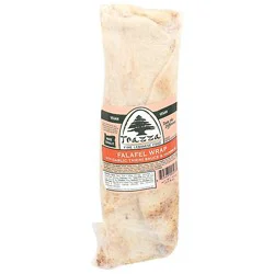 Trazza Falafel Wrap With Garlic Tahini Sauce And Hummus - 11 Oz