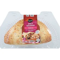Signature Select Spicy Sausage Calzone - 8 Oz