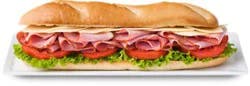Readymeals Ham & Swiss Foot Long Sandwich - Each
