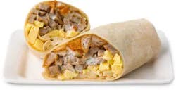 Signature Cafe Breakfast Burrito Sausage Hot - Each (Available After 10 Am)