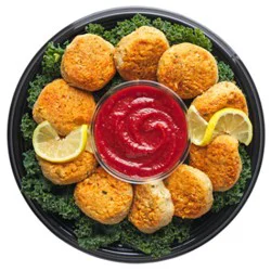 Lump Crab Cake Platter 10 Count - Ea