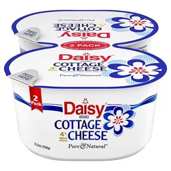 Daisy 4% Cottage Cheese 5.3 Oz. - 10.6 Oz