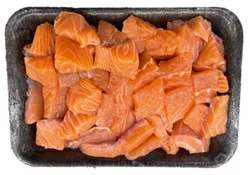 Salmon Bonelesss Skinless Stew - 1 Lb