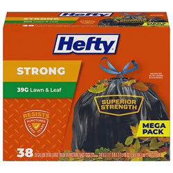 Hefty Lawn & Leaf Bags 39gal - 38 Ct