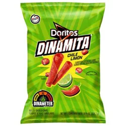 Doritos Dinamita Tortilla Chips Chile Limon - 10.75 Oz