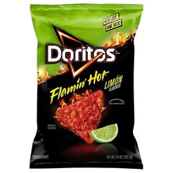Doritos Tortilla Chips Flamin Hot Limon - 9.25 Oz