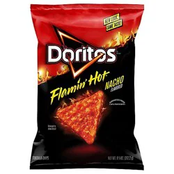 Doritos Tortilla Chips Flamin Hot Nacho - 9.25 Oz