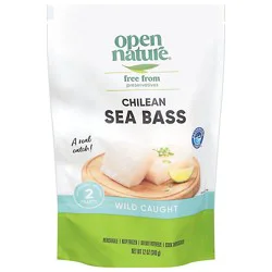 Open Nature Sea Bass Fillet - 12 Oz