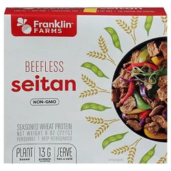 Franklin Farms Beefless Seitan - 8 Oz