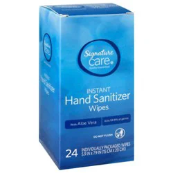 Signature Select/care Hand Sanitizing Wipe Packets - 24 Count
