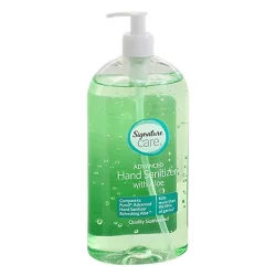 Signature Care Hand Sanitizer With Aloe - 32 Fz