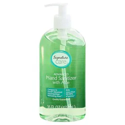 Signature Select/care Hand Sanitizer With Aloe - 16 Fl. Oz.
