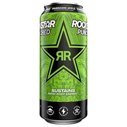 Rockstar Energy Drink Hardcore Apple - 16 Fz