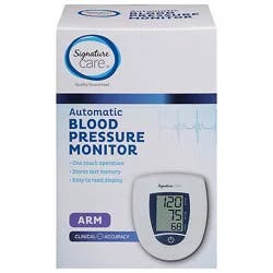 Signature Select/care Blood Pressure Monitor Arm Advcd - Ea