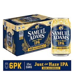 Samuel Adams Just The Haze Non-Alcoholic Ipa In Cans - 6-12 Fz