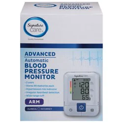 Signature Select/care Blood Pressure Monitor Arm Auto - Ea