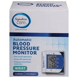 Signature Select/care Blood Pressure Monitor Wrist Auto - Ea