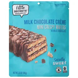 Little Secrets Milk Choc Wafer Seasalt - 3.5 Oz