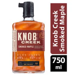 Knob Creek Smoked Maple Kentucky Straight Bourbon Whiskey - 750 Ml