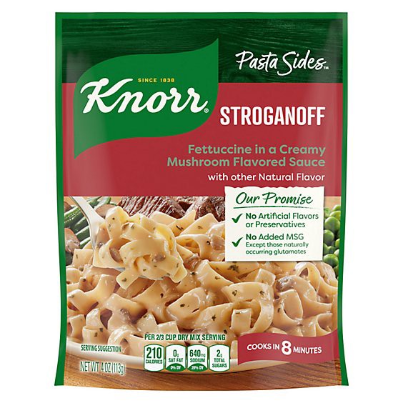 slide 1 of 1, Knorr Stroganoff Pasta Sides - 4 Oz, 4 oz