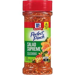 Mccormick Perfect Pinch Gluten Free Salad Supreme Seasoning - 4.34 Oz