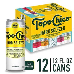 Topo Chico Hard Seltzer Variety Pack Hard Seltzer 4.7% Abv Cans - 12-12 Fl. Oz.