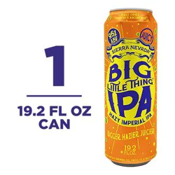 Sierra Nevada Big Little Thing Imperial Ipa Craft Beer In Can - 19.2 Oz
