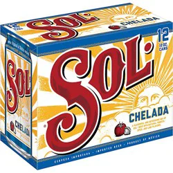 Sol Chelada Chelada Beer 3.5% Abv Cans - 12-12 Fl. Oz.