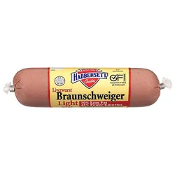 Habbersett Lt Liverwurst Chub - 8 Oz