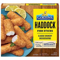 Gortons Fish Sticks Haddock Premium - 14.6 Oz
