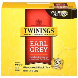 Twinings Of London Earl Grey Tea - 100 Ct