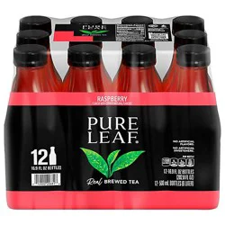 Pure Leaf Iced Tea Raspberry 16.9 Fluid Ounce Pet Bottle 12 Pack - 12-16.9 Fz