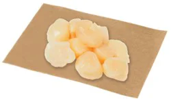 Sea Scallops 20 To 30 Count Per Pound Wet Raw Previously Frozen - 1 Lb