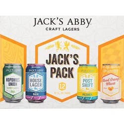 Jacks Abby Beer Pack Variety - 12-12 Fz