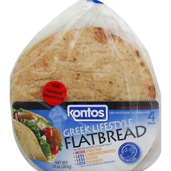 Kontos Greek Lifestyle Flatbread - 10 Oz