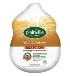 Plainville Farms Organic Whole Young Turkey Fresh - Weight Between 10-16 Lb