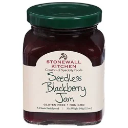 Stonewall Kitchen Seedless Blackberry Jam - 12 Oz