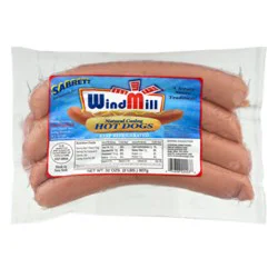 Windmill Pork And Beef Franks - 32 Oz