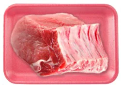 Pork Loin End Roast Bone In - 4 Lb
