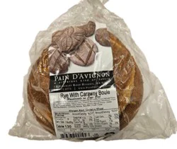 Pain Rye W/ Caraway Round - 16 Oz