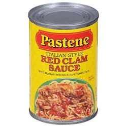 Pastene Sauce Clam Red - 10.5 Oz