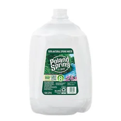 Poland Spring Brand 100% Natural Spring Water - 1 Gallon