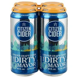 Citizen Cider Hard Mayor Dirty - 4-16.9 Fz