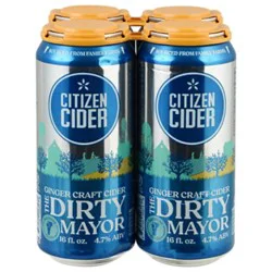 Citizen Cider Hard Mayor Dirty - 4-16.9 Fz