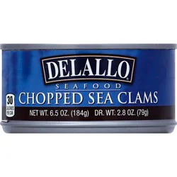 Delallo Clam Chopped - 6.5 Oz