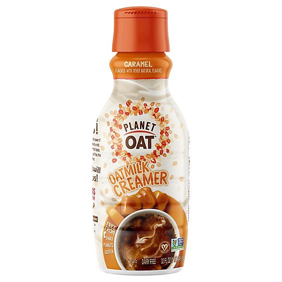 slide 1 of 1, Planet Oat Caramel Coffee Creamer - 32 Oz, 32 fl oz