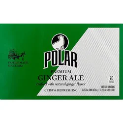Polar Premium Ginger Ale Cans - 6-7.5 Fl. Oz.