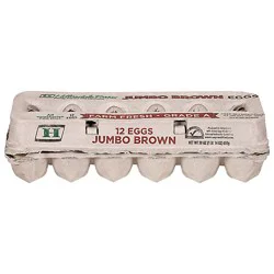 Ne-Lu Jumbo Brwn Egg - 12 Ct