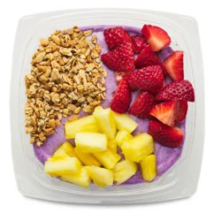Acai Pineapple Strawberry With Granola Bowl - 12 Oz