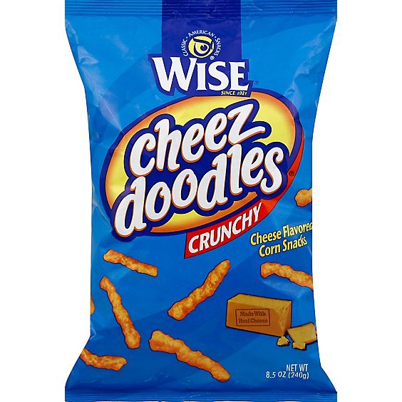 slide 1 of 5, Wise Doodle Crunchy Cheese - 8.5oz, 8.5 oz